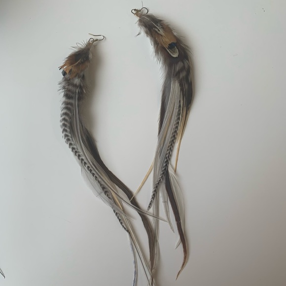 Extra 50% off! Feather earrings! - Picture 2 of 3